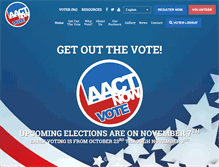 Tablet Screenshot of aactnow.org